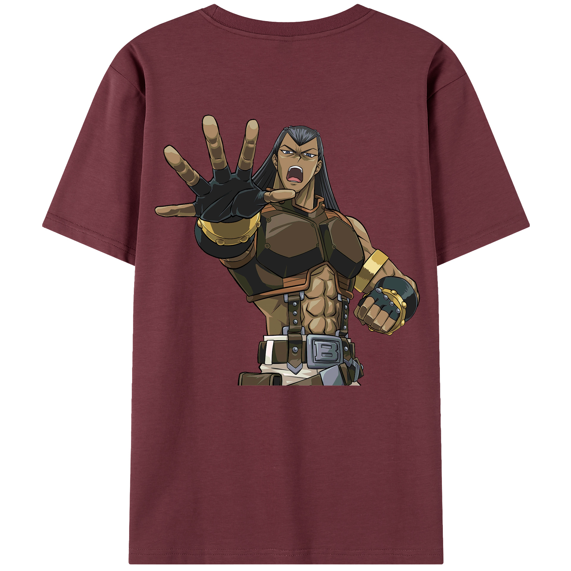 （画像用） 遊☆戯☆王 Yu-Gi-Oh! 綿100％半袖Tシャツ（背面プリント）